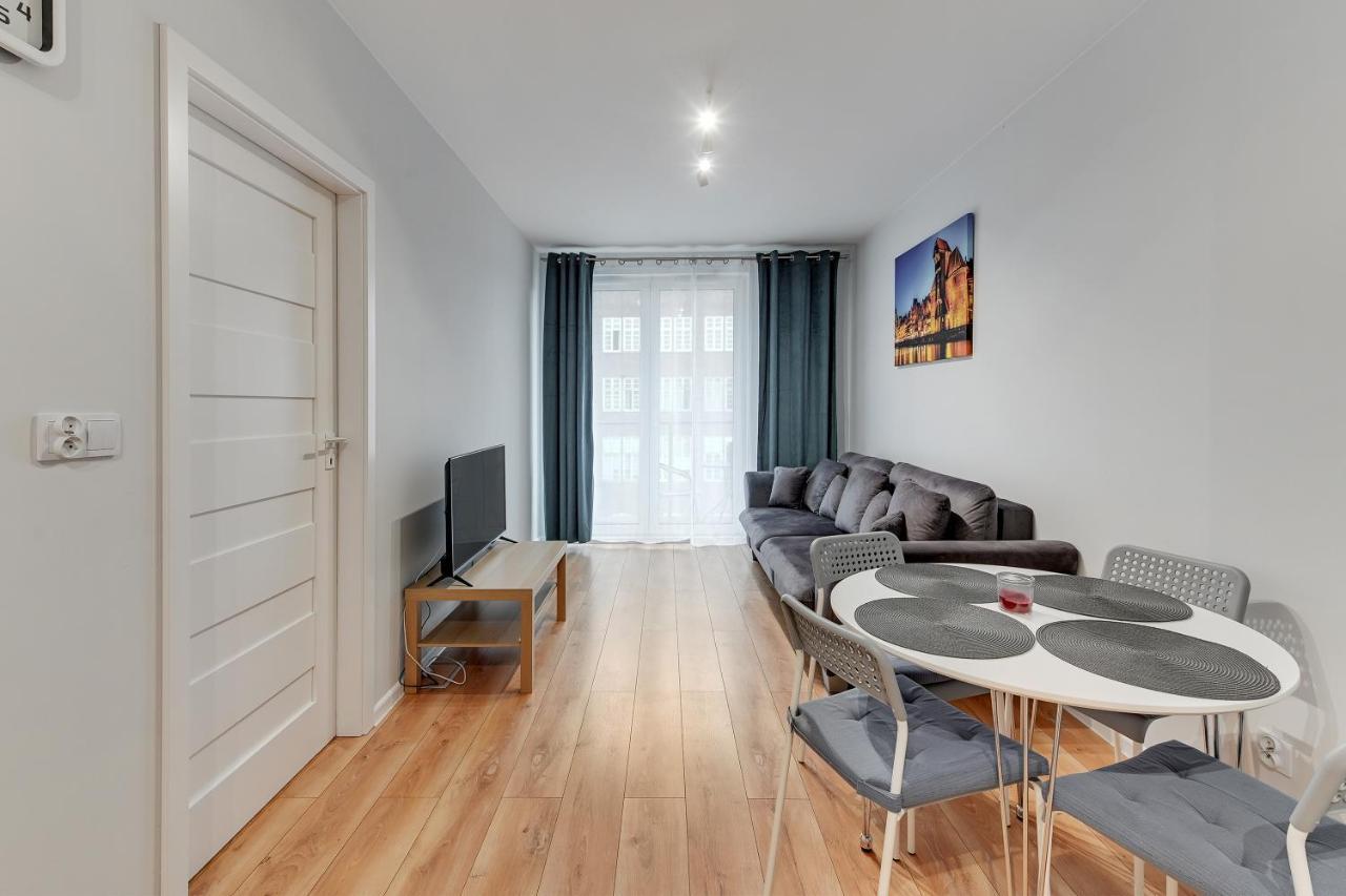 Gdansk Centrum - Apartament 4-Osobowy Z Balkonem 外观 照片