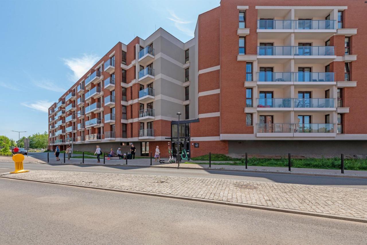 Gdansk Centrum - Apartament 4-Osobowy Z Balkonem 外观 照片